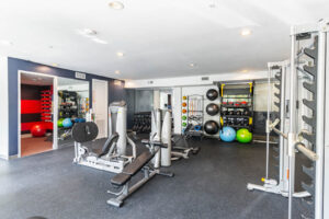 State of the art fitness center at Pointe San Marcos